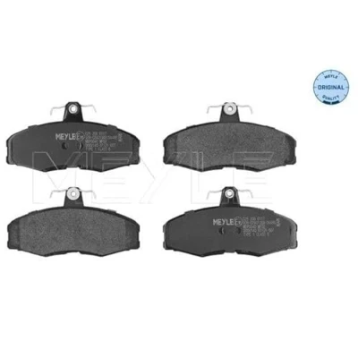 Bild av MEYLE 025 208 6117 Jeu de plaquettes frein ORIGINAL Quality Essieu avant contact signal d&#039;usure exclu avec tôle anti bruit SKODA: FELICIA 1