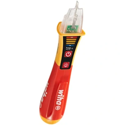Bild av Wiha single pole, isiri yekubata voltage tester volt detector, kuputika kwakachengetedzwa 12 1,000 vac/vdc (44309)