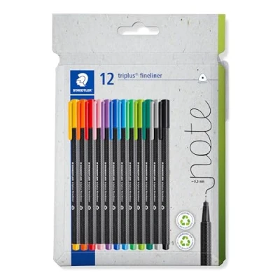 Bild av Staedtler Fineliner triplus rPP 12pcs