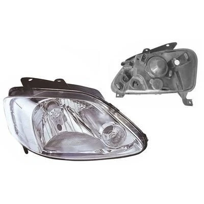 Bild av VAN WEZEL 5818962 Phares droit H4 limpide pour circulation à droite sans commande correcteur de site projecteur P43t VOLKSWAGEN: Fox 3/5 portes