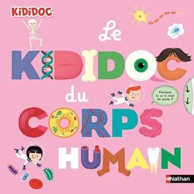 Bild av Le grand Kididoc du corps humain Livre pop up dès 4 ans