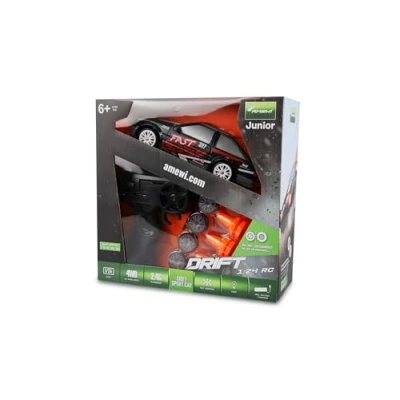 Bild av Amewi Drift Sport Car 4WD 1:24 RC fjärrstyrd RTR svart