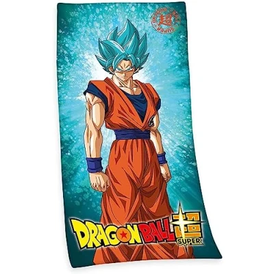 Bild av Herding DRAGONBALL Super badhandduk, 150 x 75 cm, bomull, flerfärgad