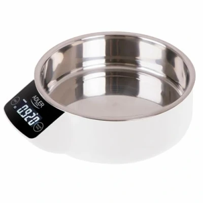 Bild av Adler AD 3166 Elektronisk digital köksvåg med Bol, 900 ml, 5 kg (11 lb), Hög precision 1 g, TARA, vätskemätning