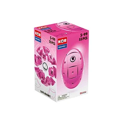 Bild av Geomag KOR Färg, Rosa, 55 bit Set, 674