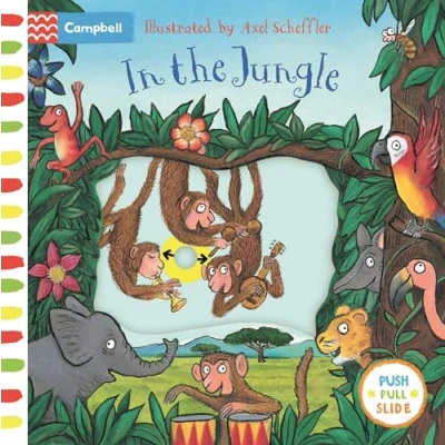 Bild av In the Jungle: A Push, Pull, Slide Book