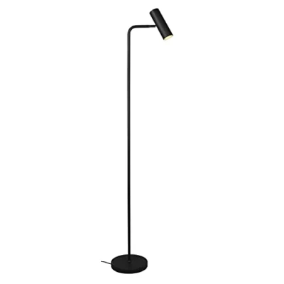 Bild av Trio Leuchten Golvlampa Marley 412400132, metall svart matt, exklusiv glödlampa 1 x GU10