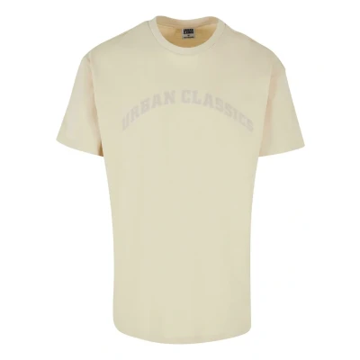 Bild av Urban Classics Oversized GATE TEE Tshirt med print, Storlek: XL, Sand