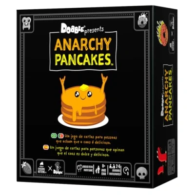 Bild av Zygomatic Dobble Anarchy Pancake Kortspel Från 7 år 2 till 8 spelare 15 minuter per spel Flerspråkigt (inklusive spanska)