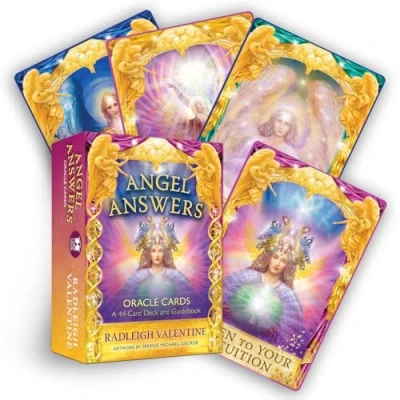 Bild av Angel Answers Oracle Cards: A 44 Card Deck and Guidebook