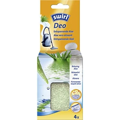 Bild av Swirl Dammsugare deodorantpärlor avslappnande aloe 4x (för att suga in i dammsugaren)
