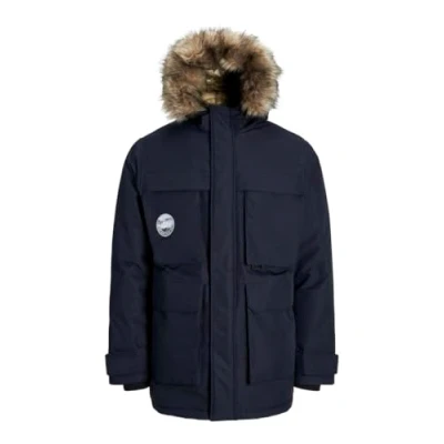 Bild av Jack &amp; Jones Jjstar Jacket Parkas, Storlek: Large, Dark navy