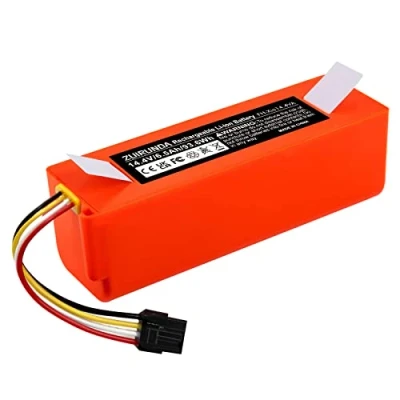 Bild av ZUIRUNDA 14,4 V 6 500 mAh Li Ion batteri ersättning för Xiaomi Mi robotar Mijia Roborock S50 S51 robotdammsugare ersättningsbatteri
