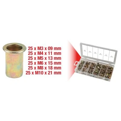 Bild av Sortiment, gängnit KS TOOLS 970.0610