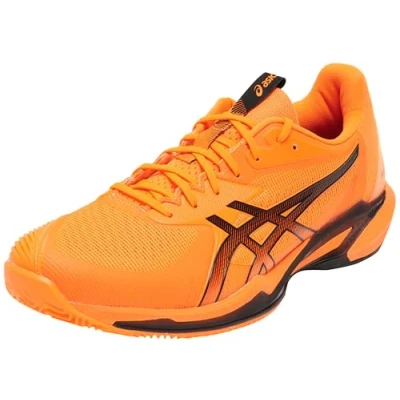 Bild av Asics Solution Speed FF 3 CLAY Court Tennis Shoes Shocking orange black Sneakers, Storlek: 41.5, Konstmaterial