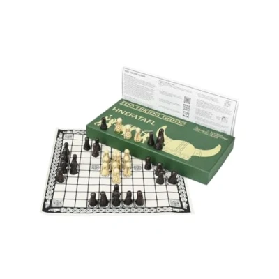 Bild av Hnefatafl Board Game Viking Chess Set The Masters Edition with Cloth and Detailed Resin Pieces Two Player Strategy