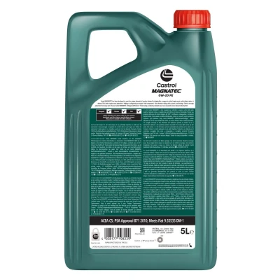 Bild av Castrol Magnatec FE 0W 20 5l Motorolja 1608A7 PEUGEOT: 208 I Hatchback, 3008 II SUV, 308 SW 2, CITROËN: C3 III, C4 Cactus, Berlingo Skåpbil