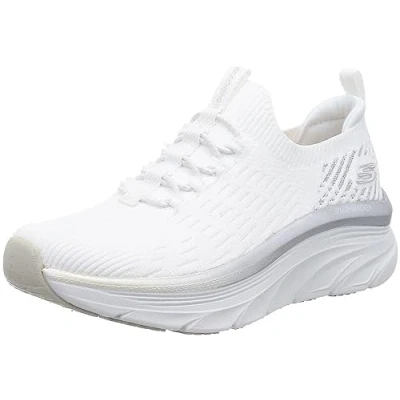 Bild av Skechers D&#039;lux Walker Let It Glow dam Sneaker, Vitt, 40 EU