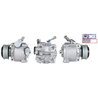 Bild av DRI 700511068 Compresseur De Climatisation PAG 46 YF R 134a, 1234yf avec joints OPEL: Mokka / X, Adam, CHEVROLET: Aveo 5 portes