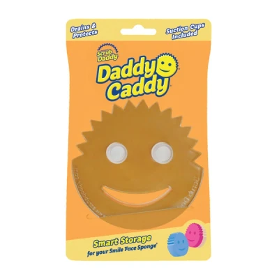 Bild av Scrub Daddy SDDC Badrumssvamphållare, Transparent, 1 st