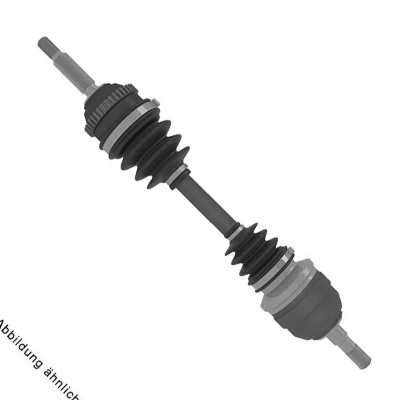 Bild av SPIDAN 23279 Arbre de transmission 615 avec écrou MINI: 3/5 portes, Cabriolet
