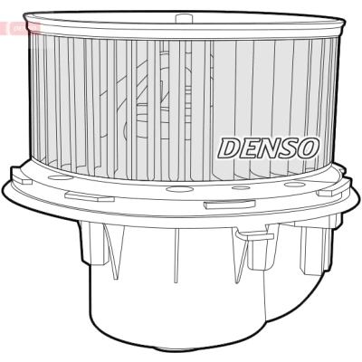 Bild av DENSO DEA10052 Pulseur d&#039;Air pour véhicules avec direction à gauche FORD: Galaxy Mk1 MPV, VOLKSWAGEN: Sharan I