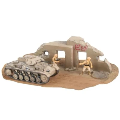 Bild av Revell Model Kit Panzer 1:76 PzKpfw II Ausf.F i skala 1:76, nivå 4, trogen replika med många detaljer, 03229