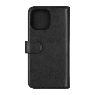 Bild av Essentials iPhone 16 Pro Max PU wallet, recycled, 3 cards, black
