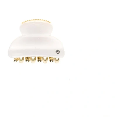 Bild av Dark Hair Claw Small White pcs 1