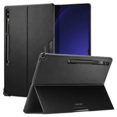 Bild av Spigen Thin Fit Pro Fodral Designad för Samsung Galaxy Tab S10 Ultra (2024) / S9 (2023) S8 (2022) Svart