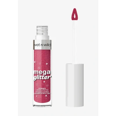 Bild av Wet n Wild Mega Glitter Shimmer Liquid Lipstick, Matt till Finish, Lätt Formel Berikad med Vitamin E för Näringsgivna Läppar, Bekväm Användning, Pink Future