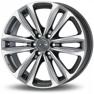 Bild av MAK Safari6 Gunmetal Machined Face 8x18 6/130 ET53 B84.1