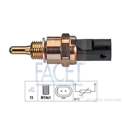 Bild av Sensor, oljetemperatur Facet 7.3406
