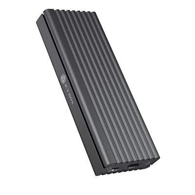 Bild av ICY BOX SSD M.2 NVMe hölje, USB 3.1 (Gen2, 10 Gbit/s), kylsystem, C, A, PCIe M nyckel, aluminium, grå