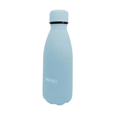 Bild av Dubbelväggig flaska i rostfritt stål 350 ml. ljusblå
