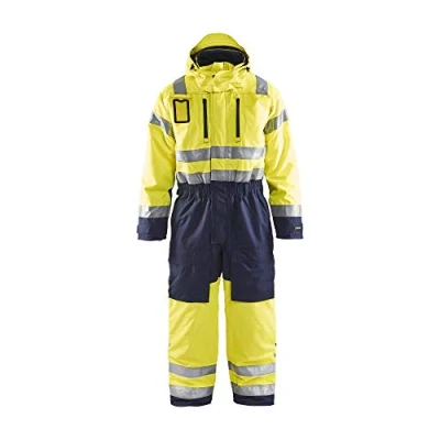 Bild av VARSELOVERALL 6763 1977 VINTER VARSELGUL/MARINBLÅ C58 Beijerbygg Byggmaterial