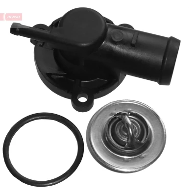 Bild av DENSO DTM88687 Termostat, kylvätska 88C med packningar SKODA: Fabia I Hatchback