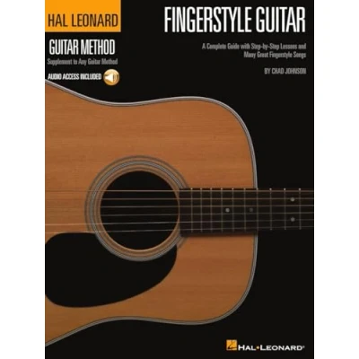 Bild av Fingerstyle guitar method guitare +cd: A Complete Guide with Step By Lessons and 36 Great Songs