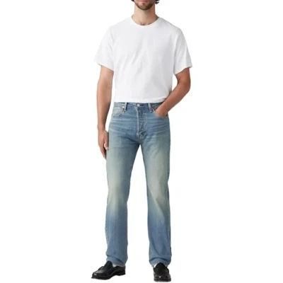 Bild av Levi&#039;s 501 Original Jeans straight leg, Storlek: 36x30, Lean machine