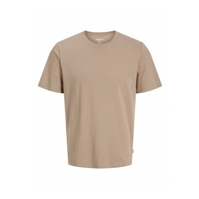 Bild av Jack &amp; Jones JJE TEE Oneck Tshirt bas, Storlek: Large, Mocha meringue
