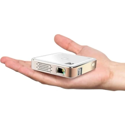 Bild av Kodak RODPJS75 data projector 75 ANSI lumens DLP nHD (640x360) Portable Gold,White RODPJS75, lumens, DLP, (640x360), 1300:1, 16:9, 127 2032 mm (5 80&quot;)