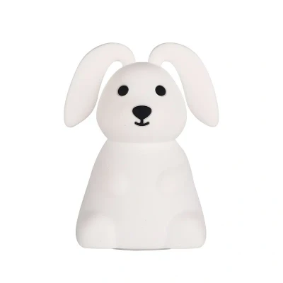 Bild av Carlo Baby Bunny Floppy Ears LED Nattlampa, Vit, Barnrum