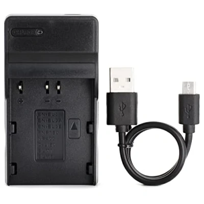 Bild av EN EL3 USB Laddare för Nikon D100, D100 SLR, D200, D300, D300s, D50, D70, D70s, D80, D90, DSLR D700 Kamera och Mer