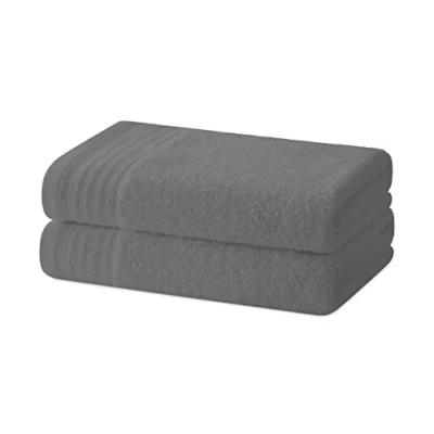 Bild av Degrees home Set med 2 handdukar badhanddukar 100% bomull 480 g/m2 100 x 50 cm