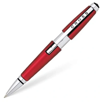 Bild av Cross Edge Rollerball (linjebredd M, skrivfärg: svart, påfyllningsbar, inkl. premium presentlåda) röd