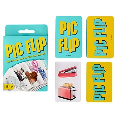 Bild av Mattel Games GKD70 Pic Flip kortspel för Barn som är 7 år och äldre
