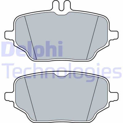 Bild av Bromsbeläggssats, skivbroms DELPHI LP3572