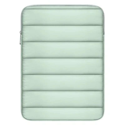 Bild av MoKo 9 11 inch Tablet Sleeve Case, Portable Puffy iPad Bag Fit with New Pro M4/iPad Air M2 2024, 5/4th 10.9, 10th 9/8th 10.2, Tab S8/S9 11&quot;, Pea Green