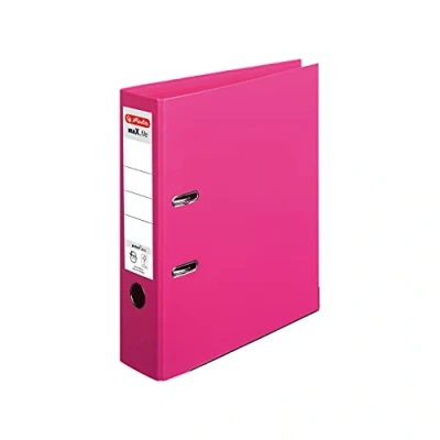 Bild av Herlitz 10834497 mapp maX.filskydd + (A4, 8 cm) fuchsia