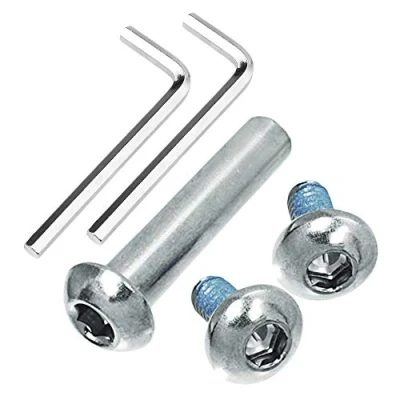 Bild av M8 x 37 mm skruvar för 2 3 4 hjuls barnsparkcykel ersättning mikro mini vikbar sparkcykel barn skotrar axlar reparation